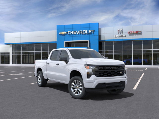 2025 Chevrolet Silverado 1500 Custom 4WD Crew Cab 147" Custom Turbocharged Gas I4 2.7L/166 [9]