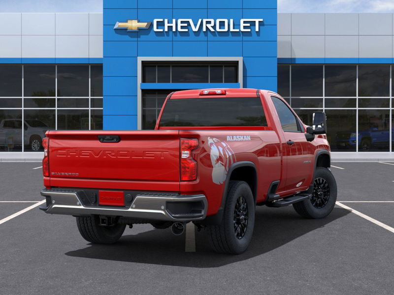 2025 Chevrolet Silverado 2500HD Work Truck 4WD Reg Cab 142″ Work Truck Turbocharged Diesel V8 6.6L/ [3]