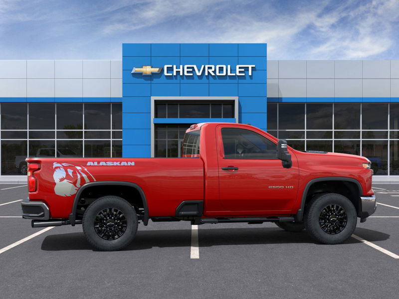 2025 Chevrolet Silverado 2500HD Work Truck 4WD Reg Cab 142″ Work Truck Turbocharged Diesel V8 6.6L/ [4]