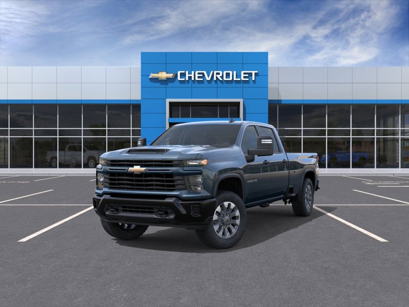 2026 Chevrolet Silverado 2500HD Custom 4WD Crew Cab 172" Custom Gas V8 6.6L/ [0]