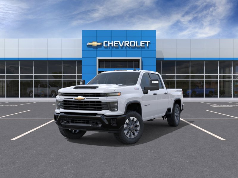 2026 Chevrolet Silverado 2500HD Custom 4WD Crew Cab 159″ Custom Turbocharged Diesel V8 6.6L/ [0]
