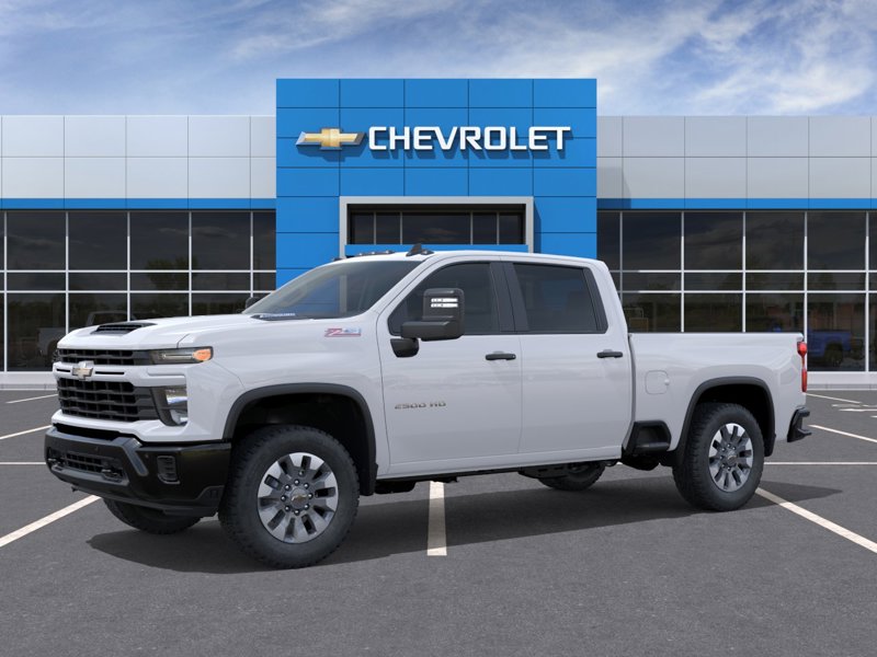 2026 Chevrolet Silverado 2500HD Custom 4WD Crew Cab 159″ Custom Turbocharged Diesel V8 6.6L/ [1]