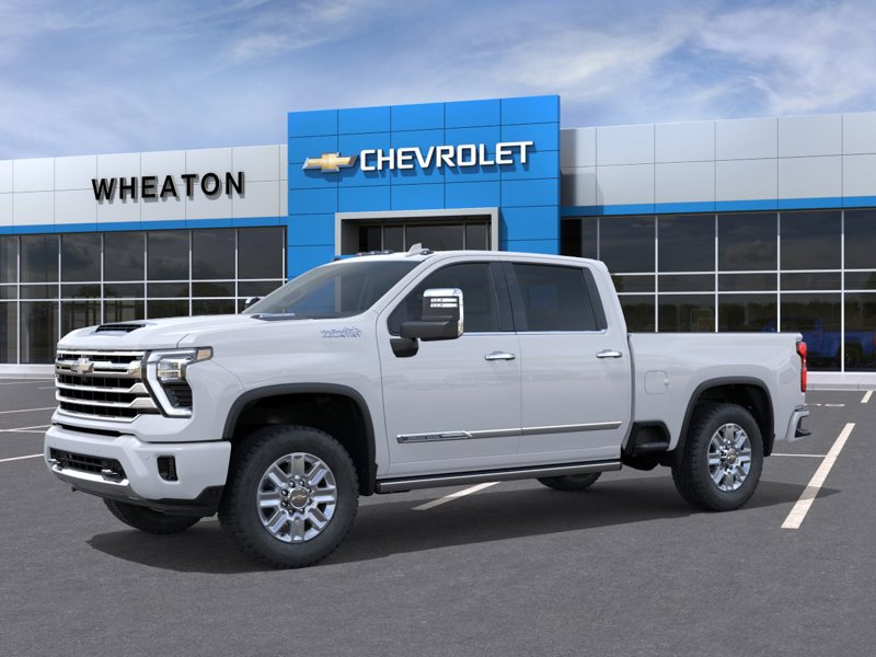 POLAR WHITE TRICOAT 2026 Chevrolet Silverado 2500HD High Country Crew Cab 4WD Pickup Truck Four-Wheel Drive Automatic