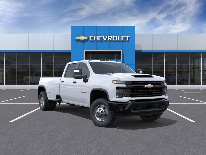2026 Chevrolet Silverado 3500HD Work Truck 4WD Crew Cab 172″ Work Truck Turbocharged Diesel V8 6.6L/403 [0]