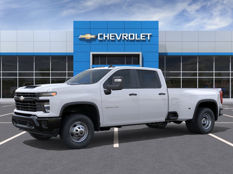 2026 Chevrolet Silverado 3500HD Work Truck 4WD Crew Cab 172″ Work Truck Turbocharged Diesel V8 6.6L/403 [1]