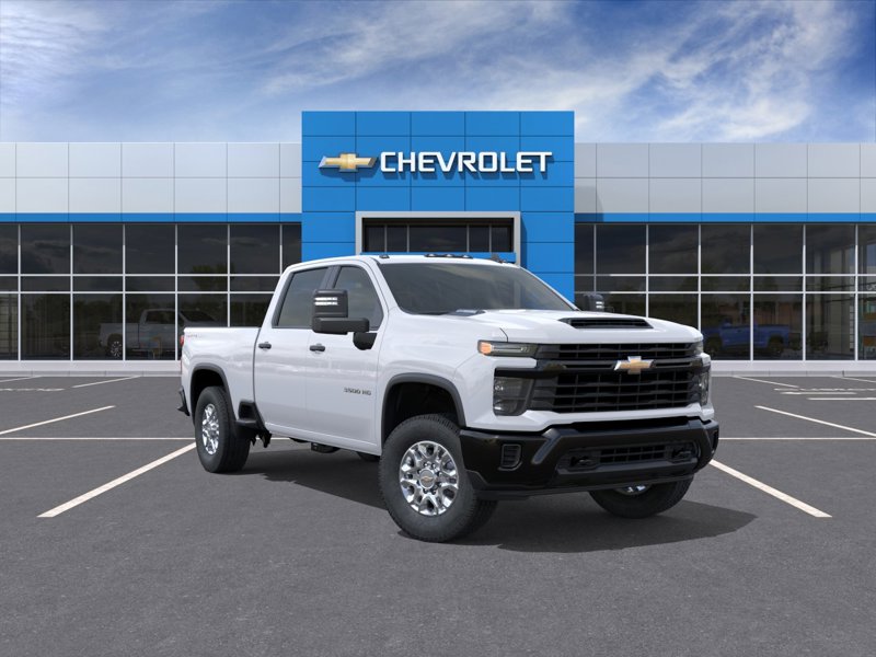 2026 Chevrolet Silverado 3500HD Work Truck 4WD Crew Cab 159″ Work Truck Turbocharged Diesel V8 6.6L/403 [0]