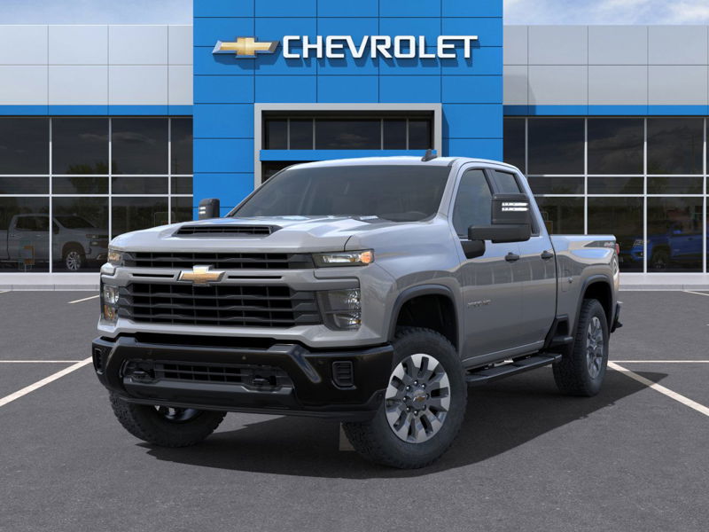 2025 Chevrolet Silverado 2500HD Custom 4WD Double Cab 149″ Custom Turbocharged Diesel V8 6.6L/ [5]