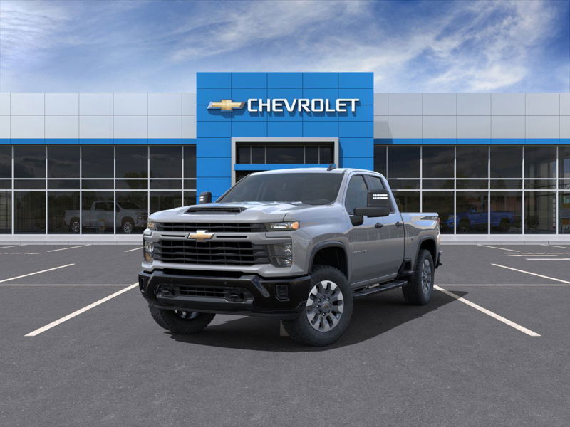 2025 Chevrolet Silverado 2500HD Custom 4WD Double Cab 149″ Custom Turbocharged Diesel V8 6.6L/ [7]