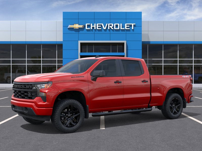 2026 Chevrolet Silverado 1500 Custom 4WD Crew Cab 157″ Custom Turbocharged Gas I4 2.7L/166 [1]