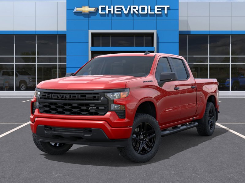 2026 Chevrolet Silverado 1500 Custom 4WD Crew Cab 157″ Custom Turbocharged Gas I4 2.7L/166 [5]