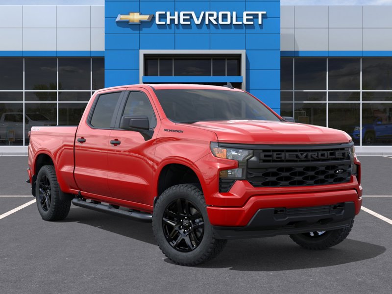 2026 Chevrolet Silverado 1500 Custom 4WD Crew Cab 157″ Custom Turbocharged Gas I4 2.7L/166 [6]