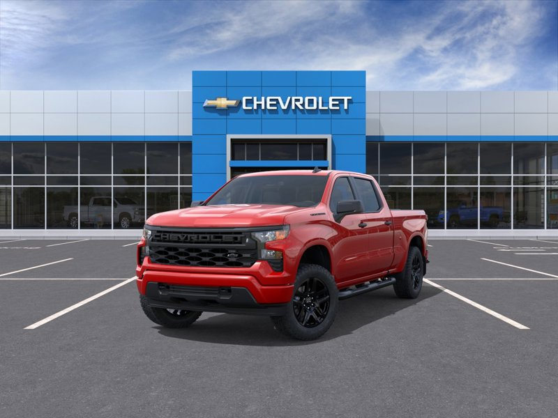 2026 Chevrolet Silverado 1500 Custom 4WD Crew Cab 157″ Custom Turbocharged Gas I4 2.7L/166 [7]