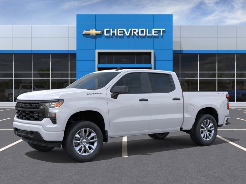 2026 Chevrolet Silverado 1500 Custom 4WD Crew Cab 147″ Custom Turbocharged Gas I4 2.7L/166 [1]