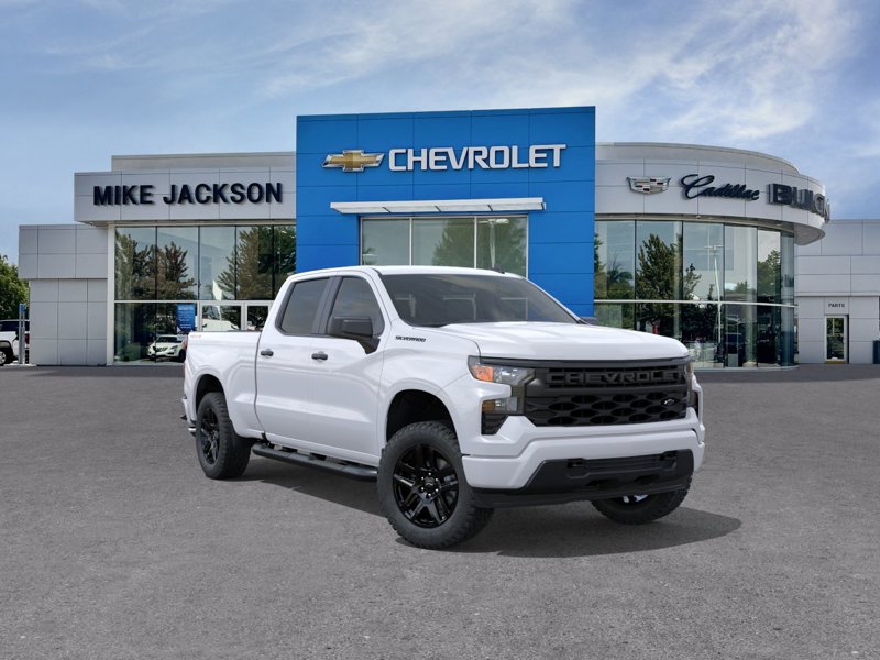 2026 Chevrolet Silverado 1500 Custom 4WD Crew Cab 157″ Custom Turbocharged Gas I4 2.7L/166 [0]