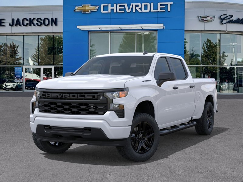 2026 Chevrolet Silverado 1500 Custom 4WD Crew Cab 157″ Custom Turbocharged Gas I4 2.7L/166 [5]
