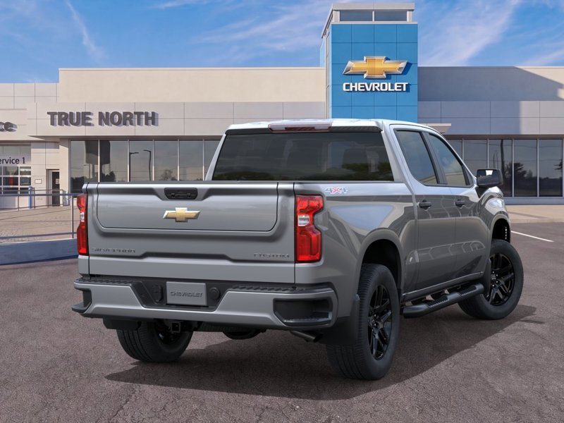 2026 Chevrolet Silverado 1500 Custom 4WD Crew Cab 147″ Custom Turbocharged Gas I4 2.7L/166 [3]