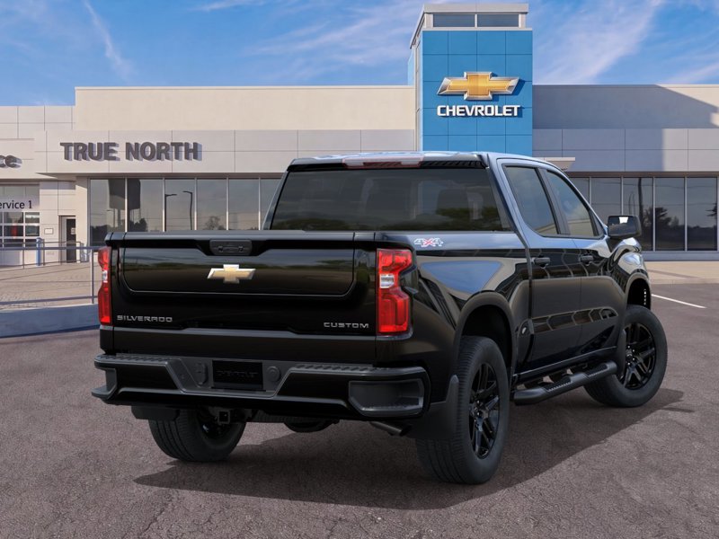 2026 Chevrolet Silverado 1500 Custom 4WD Crew Cab 147″ Custom Turbocharged Gas I4 2.7L/166 [3]