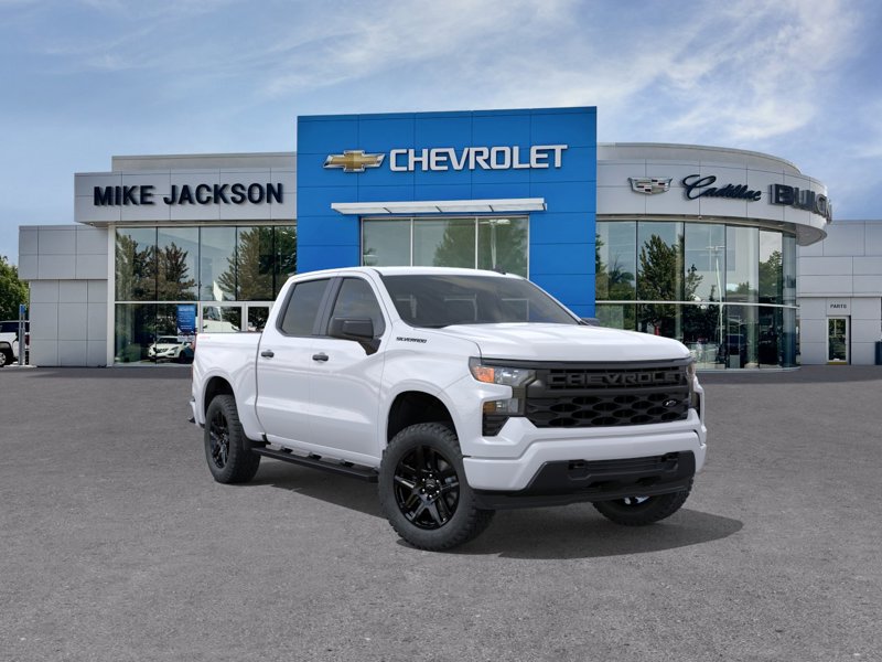 2026 Chevrolet Silverado 1500 Custom 4WD Crew Cab 147" Custom Turbocharged Gas I4 2.7L/166 [1]