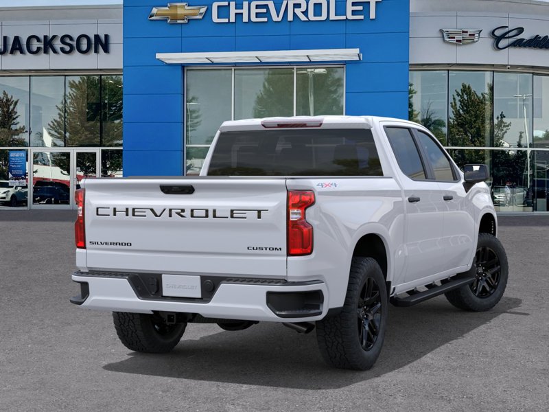 2026 Chevrolet Silverado 1500 Custom 4WD Crew Cab 147″ Custom Turbocharged Gas I4 2.7L/166 [3]