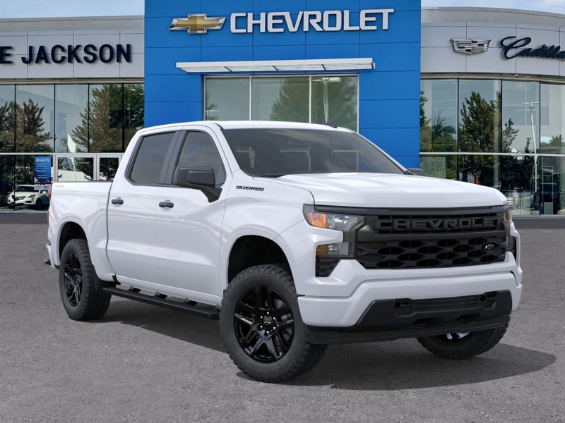 2026 Chevrolet Silverado 1500 Custom 4WD Crew Cab 147″ Custom Turbocharged Gas I4 2.7L/166 [6]
