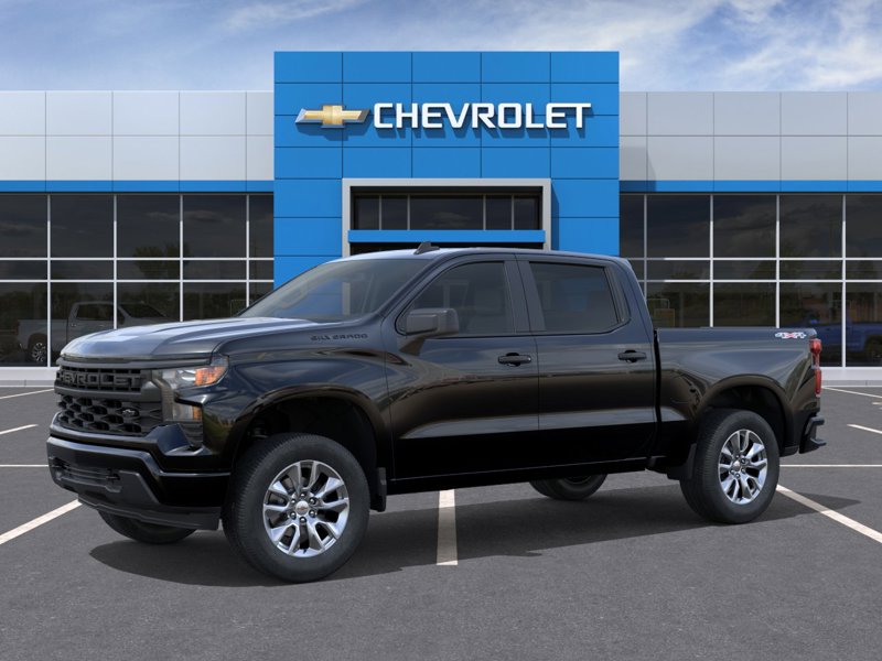 2026 Chevrolet Silverado 1500 Custom 4WD Crew Cab 147″ Custom Turbocharged Gas I4 2.7L/166 [1]