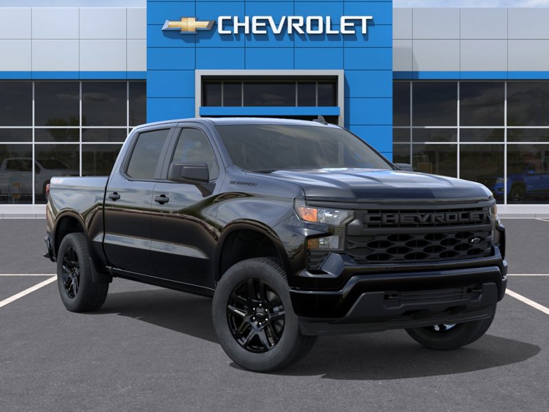 2026 Chevrolet Silverado 1500 Custom 4WD Crew Cab 147″ Custom Turbocharged Gas I4 2.7L/166 [6]