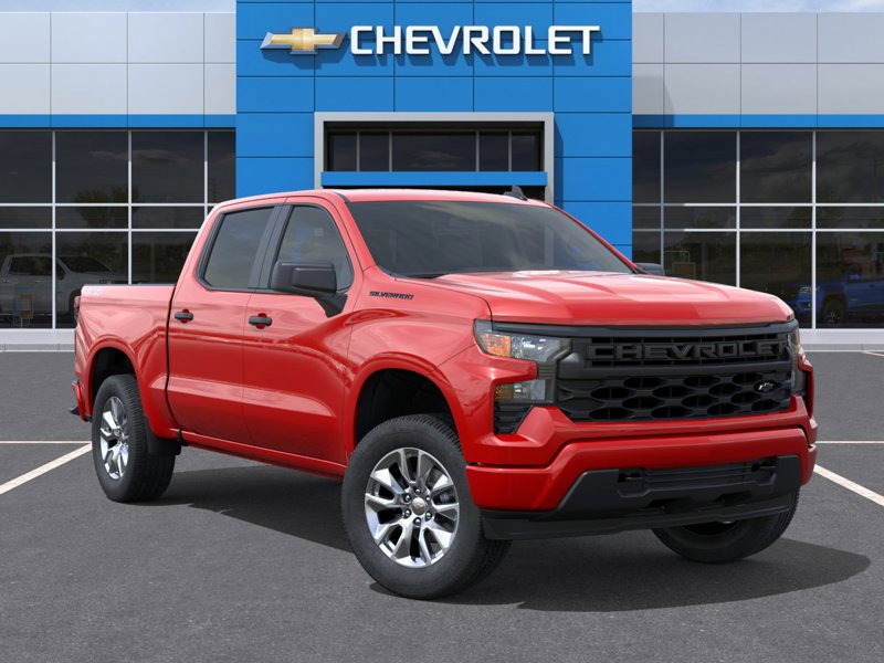 2026 Chevrolet Silverado 1500 Custom 4WD Crew Cab 147″ Custom Turbocharged Gas I4 2.7L/166 [6]