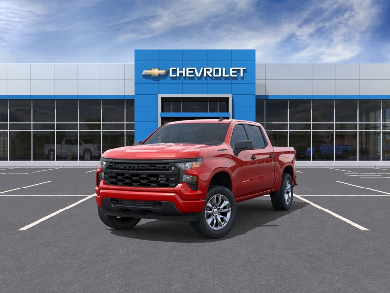 2026 Chevrolet Silverado 1500 Custom 4WD Crew Cab 147″ Custom Turbocharged Gas I4 2.7L/166 [7]