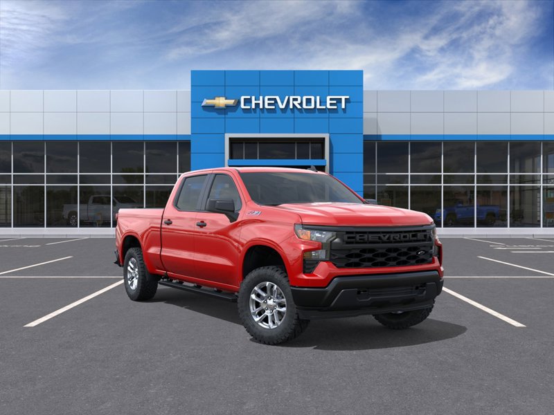 2026 Chevrolet Silverado 1500 Work Truck 4WD Crew Cab 157″ Work Truck Gas V8 5.3L/325 [0]