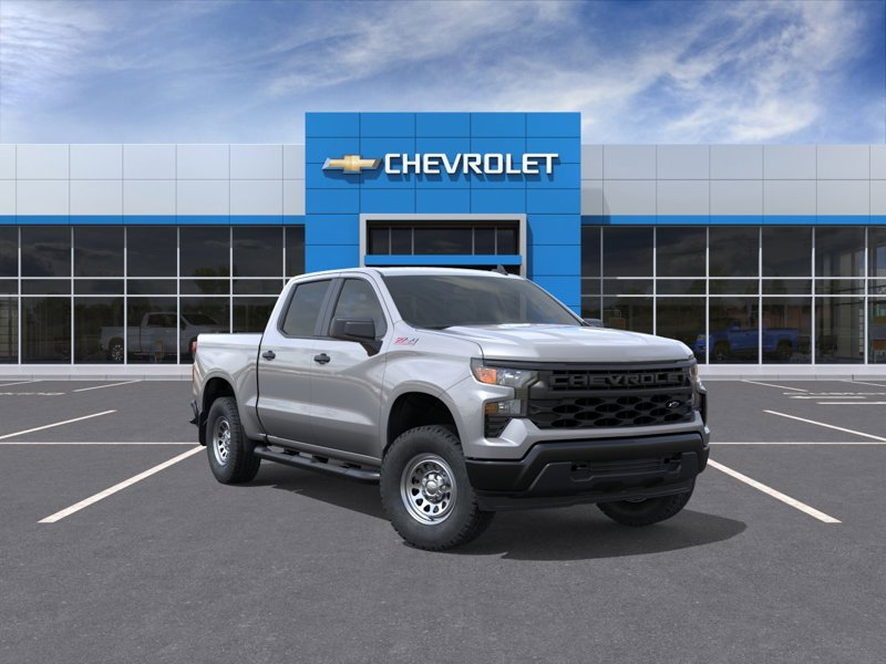 2026 Chevrolet Silverado 1500 Work Truck 4WD Crew Cab 147″ Work Truck Gas V8 5.3L/325 [0]