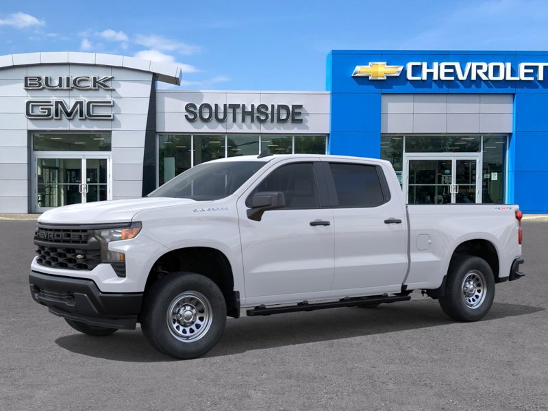 SUMMIT WHITE 2026 Chevrolet Silverado 1500 Pickup Truck Four-Wheel Drive Automatic