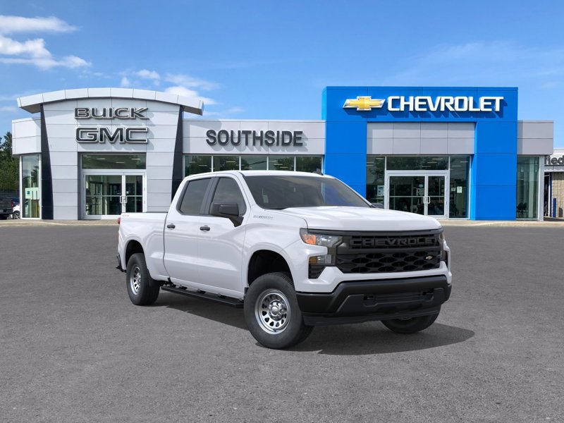 2026 Chevrolet Silverado 1500 Work Truck 4WD Crew Cab 157″ Work Truck Gas V8 5.3L/325 [1]