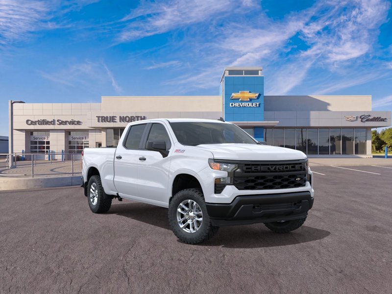 2026 Chevrolet Silverado 1500 Work Truck 4WD Crew Cab 157″ Work Truck Gas V8 5.3L/325 [0]