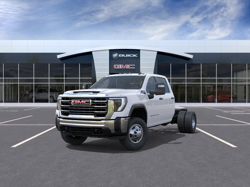 2026 GMC Sierra 3500HD CC Pro 4WD Crew Cab 177" WB, 60" CA Pro Gas V8 6.6L/ [0]