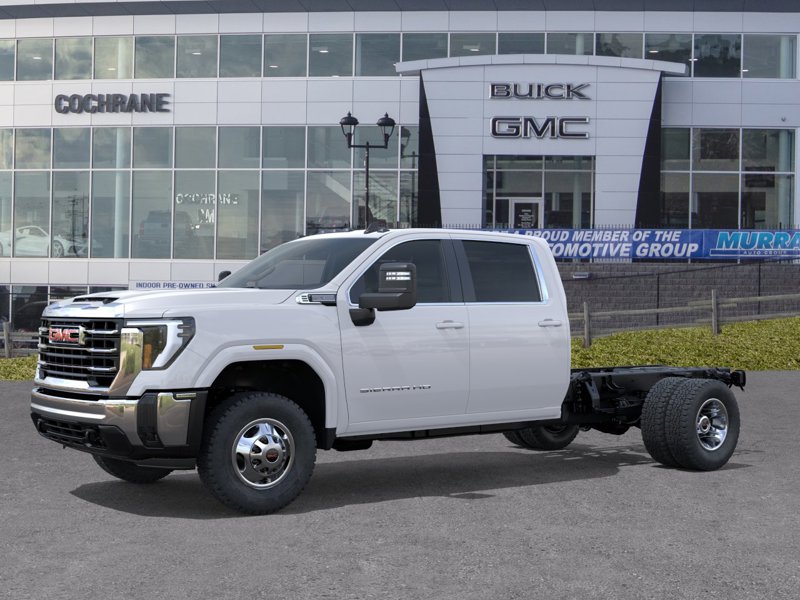 2026 GMC Sierra 3500HD CC SLE 4WD Crew Cab 177" WB, 60" CA SLE Turbocharged Diesel V8 6.6L/ [0]