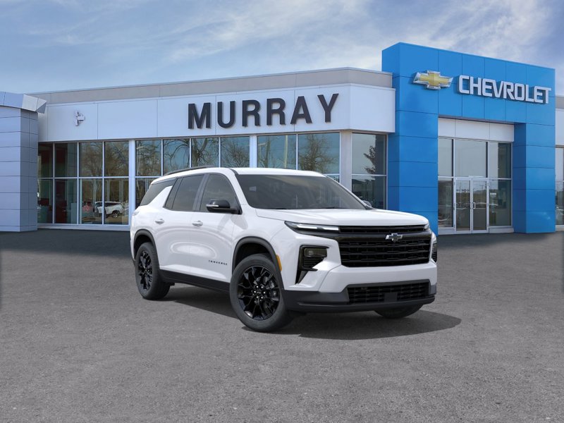 Summit White 2026 Chevrolet Traverse SUV / Crossover Four-Wheel Drive 8-Speed Automatic