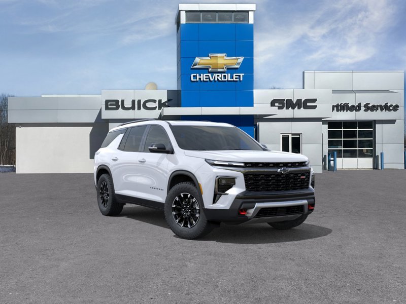Polar White Tricoat 2026 Chevrolet Traverse SUV / Crossover Four-Wheel Drive 8-Speed Automatic