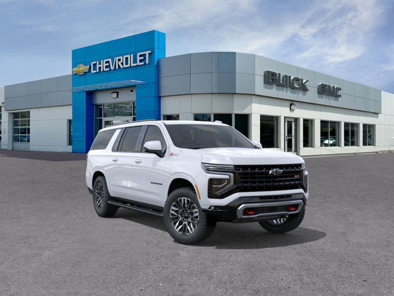 Summit White 2026 Chevrolet Suburban Z71 4WD SUV / Crossover Four-Wheel Drive Automatic