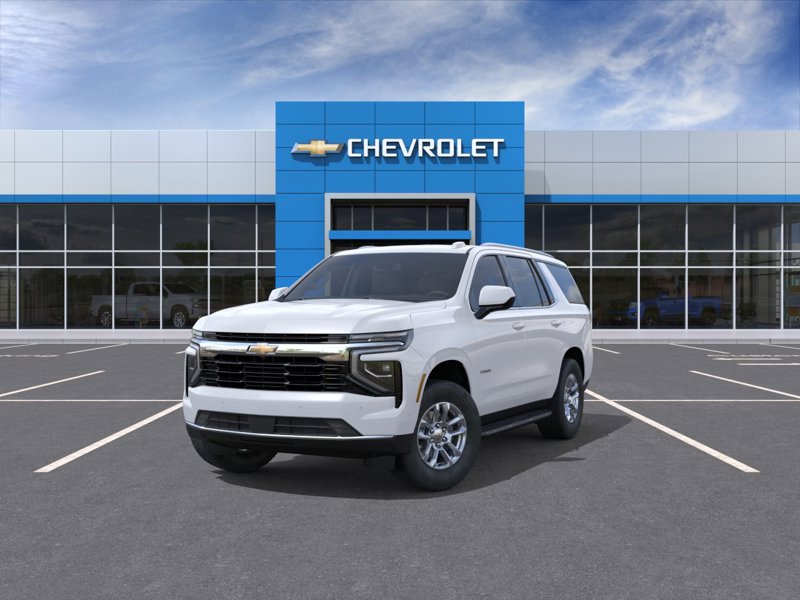Summit White 2026 Chevrolet Tahoe SUV / Crossover Four-Wheel Drive Automatic