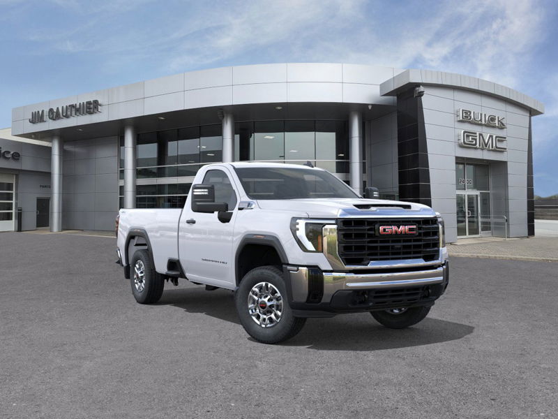 2025 GMC Sierra 2500HD Pro 4WD Reg Cab 142" Pro Gas V8 6.6L/ [0]