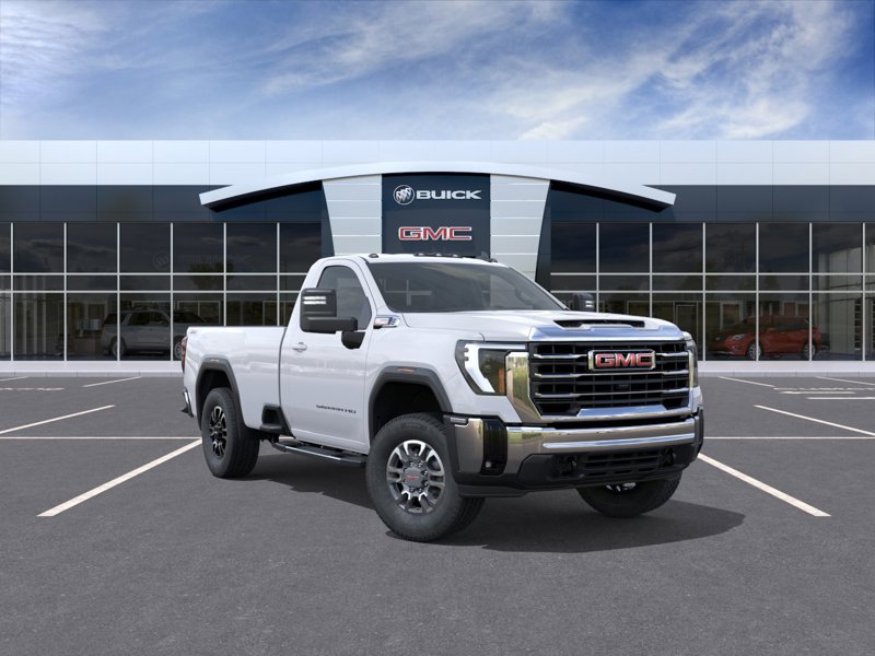 2026 GMC Sierra 3500HD SLE 4WD Reg Cab 142″ SLE Turbocharged Diesel V8 6.6L/ [0]