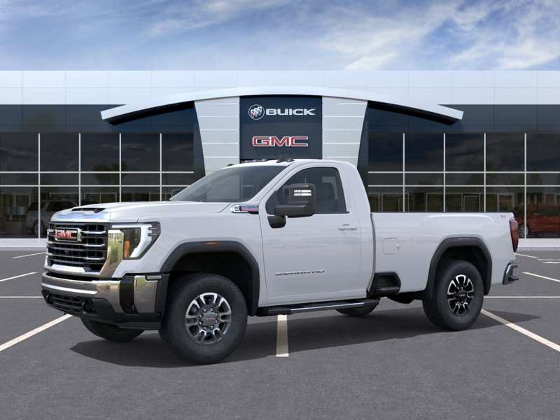 2026 GMC Sierra 3500HD SLE 4WD Reg Cab 142″ SLE Turbocharged Diesel V8 6.6L/ [1]