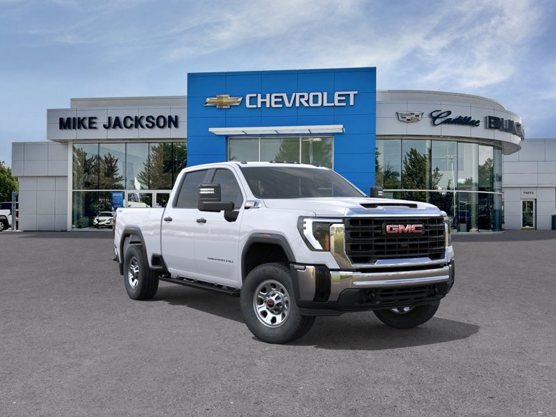 2026 GMC Sierra 2500HD Pro 4WD Crew Cab 159″ Pro Turbocharged Diesel V8 6.6L/ [0]