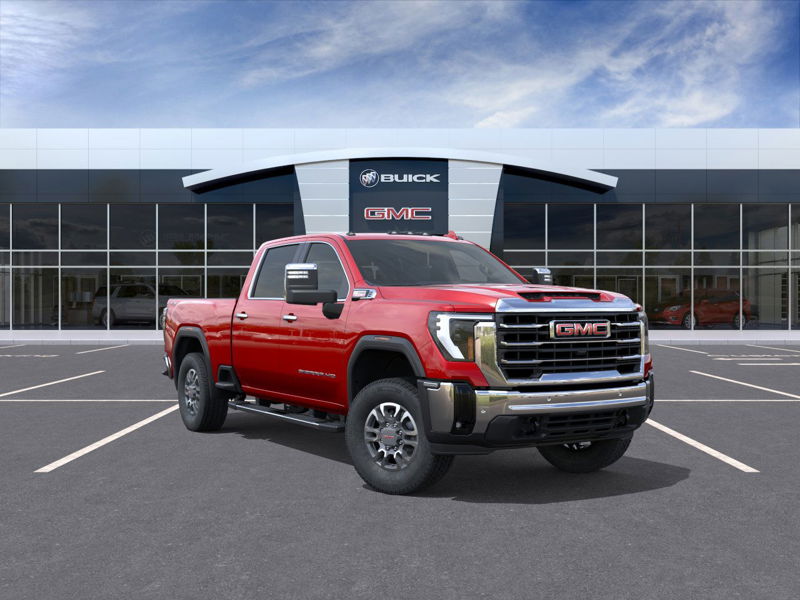 2025 GMC Sierra 2500HD SLT 4WD Crew Cab 159″ SLT Turbocharged Diesel V8 6.6L/ [0]