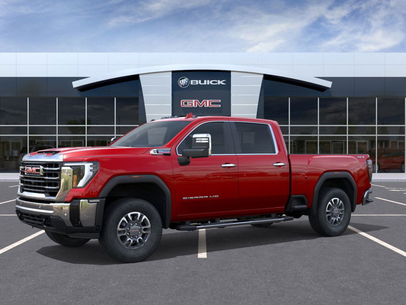 2025 GMC Sierra 2500HD SLT 4WD Crew Cab 159″ SLT Turbocharged Diesel V8 6.6L/ [1]
