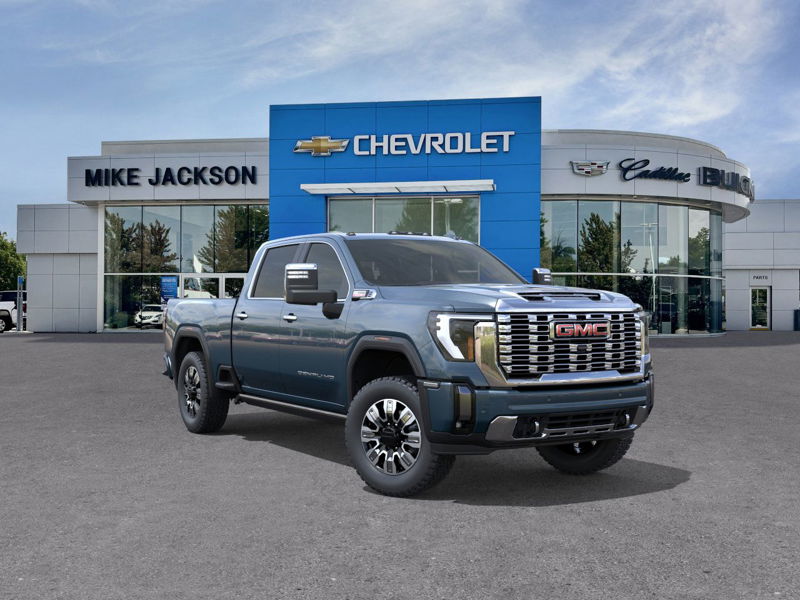 2025 GMC Sierra 2500HD Denali 4WD Crew Cab 159″ Denali Turbocharged Diesel V8 6.6L/ [0]