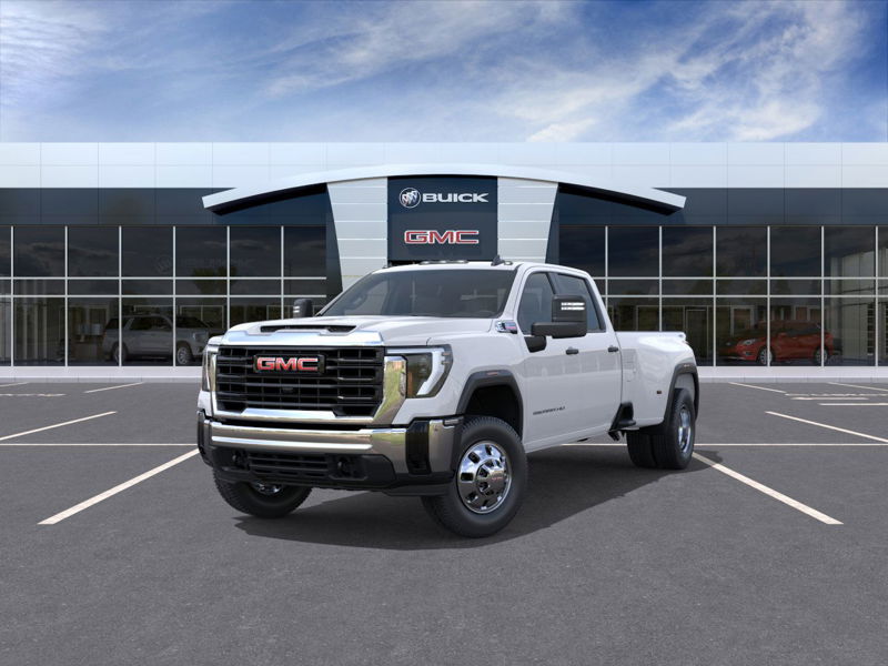 2025 GMC Sierra 3500HD Pro 4WD Crew Cab 159 Inch Pro Turbocharged Diesel V8 6.6L/ [19]