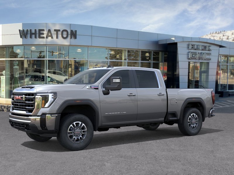 2026 GMC Sierra 3500HD SLE 4WD Crew Cab 159″ SLE Turbocharged Diesel V8 6.6L/ [0]