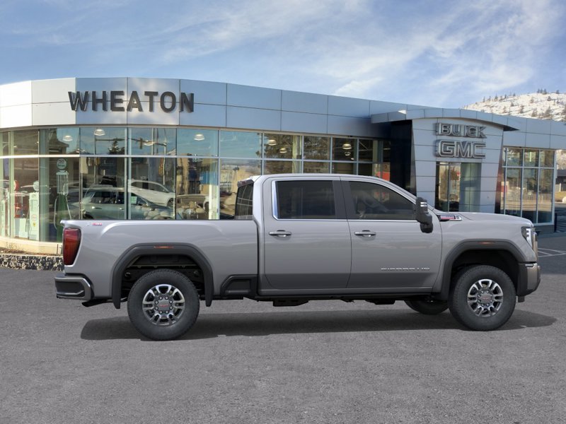 2026 GMC Sierra 3500HD SLE 4WD Crew Cab 159″ SLE Turbocharged Diesel V8 6.6L/ [4]