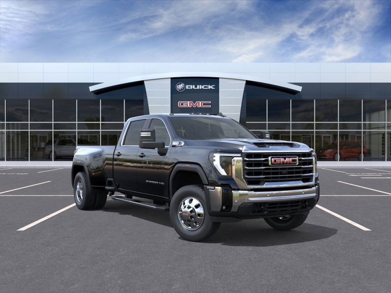 2026 GMC Sierra 3500HD SLE 4WD Crew Cab 172″ SLE Turbocharged Diesel V8 6.6L/ [0]